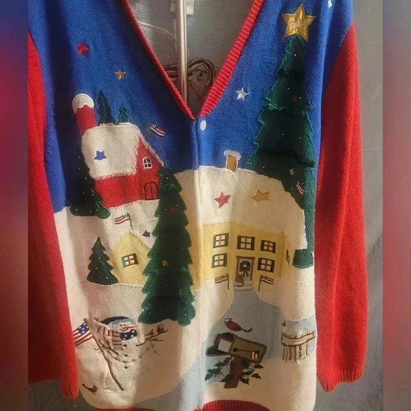 Quirky Christmas Cardigan - Picture 2 of 7